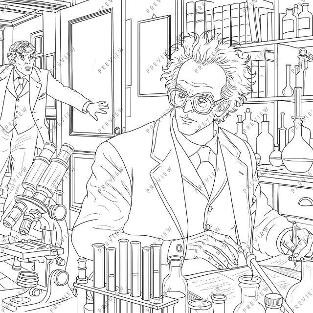 Cover Art Line Art